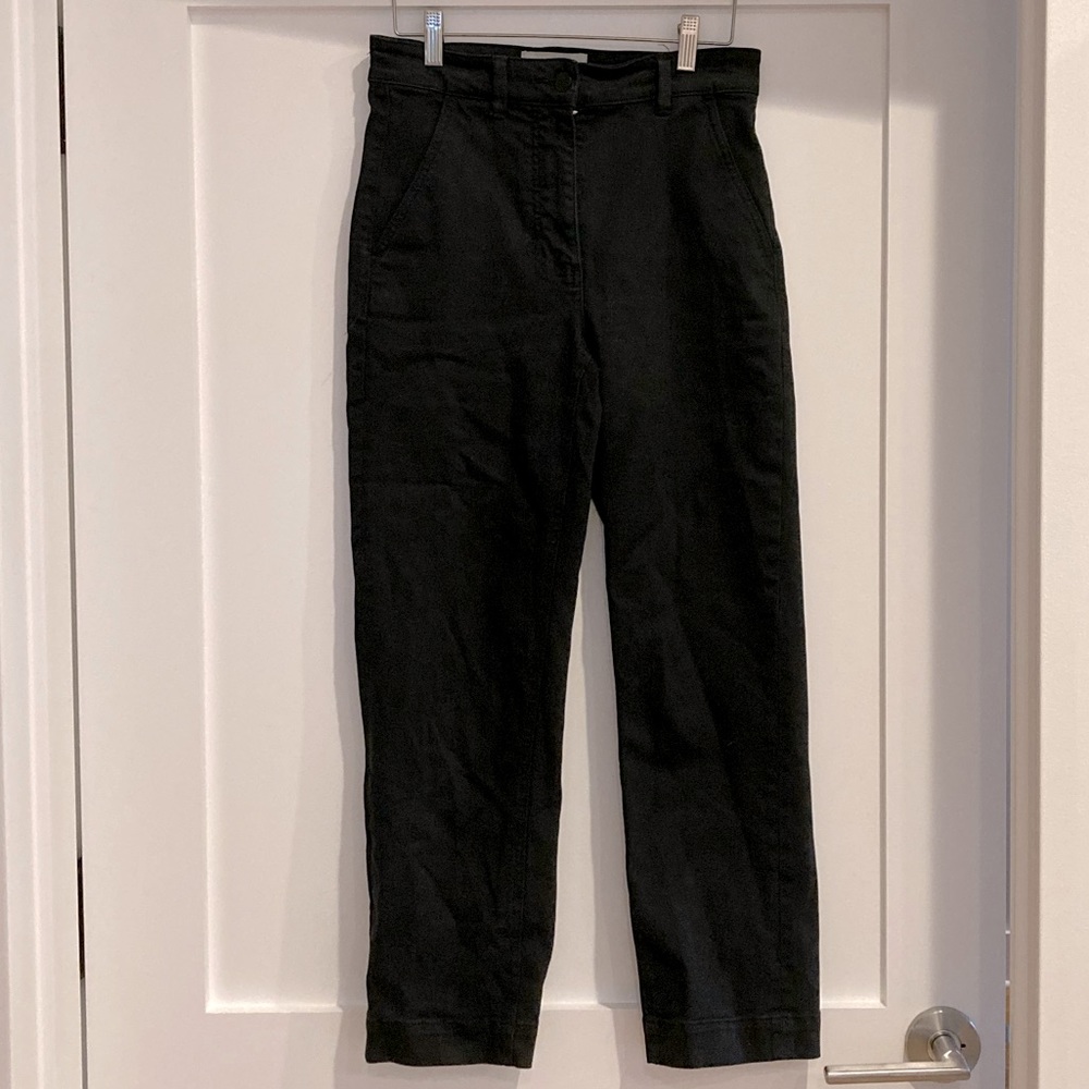 Everlane straight leg cropped pant